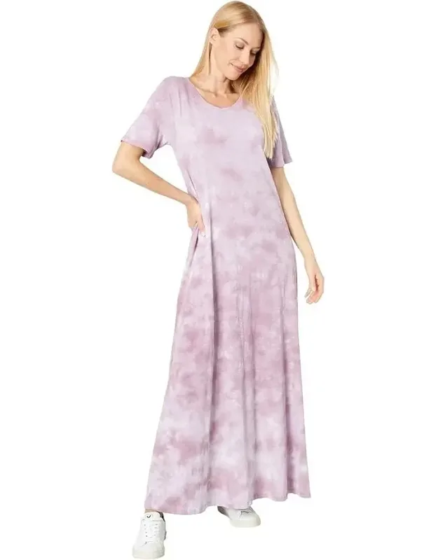 Slub Jersey Maxi Dress