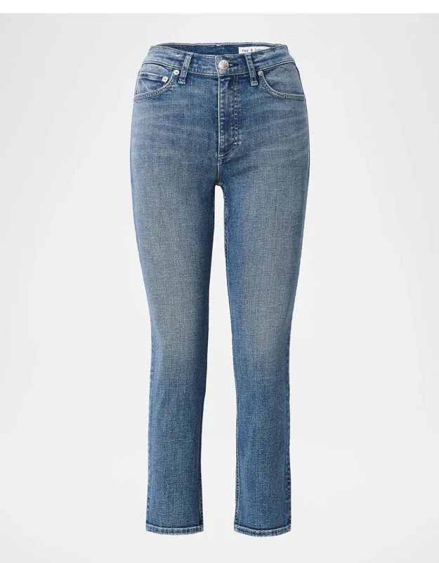 Flexi Slim Straight Ankle Jeans