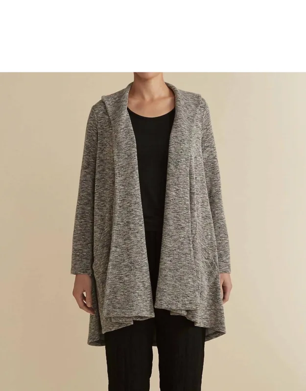 Crimped Swing Coat