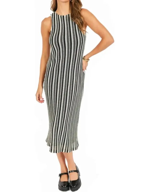 Moonlit Path Knit Dress
