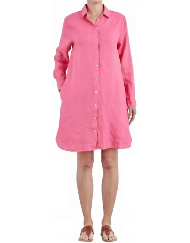 Linen Shirt Dress