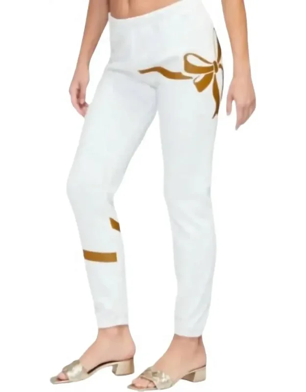 Open Me First Bow Joggers