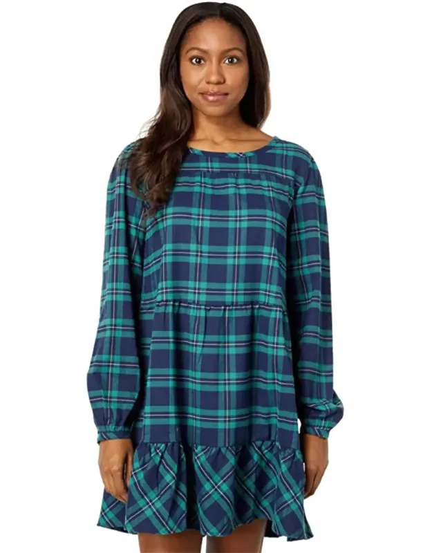 Nadia Flannel Dress