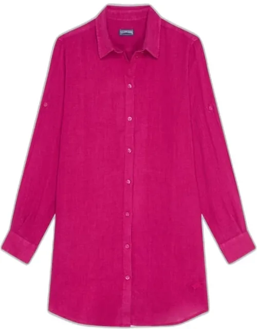 Linen Shirt Dress