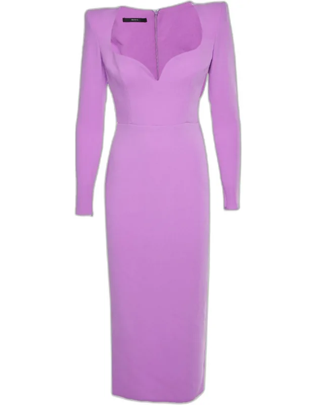 Maren Curved Midi Dress
