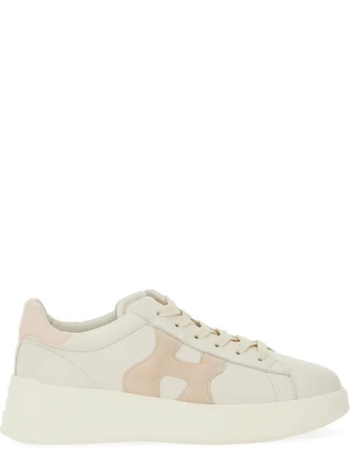 Hogan "rebel" Sneaker 90% Mutton 10% Calfskin