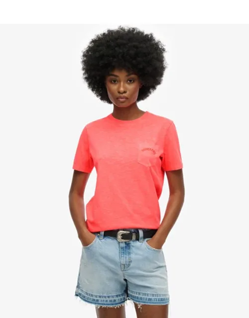 Essential Logo Garment Dye Pocket T-shirt