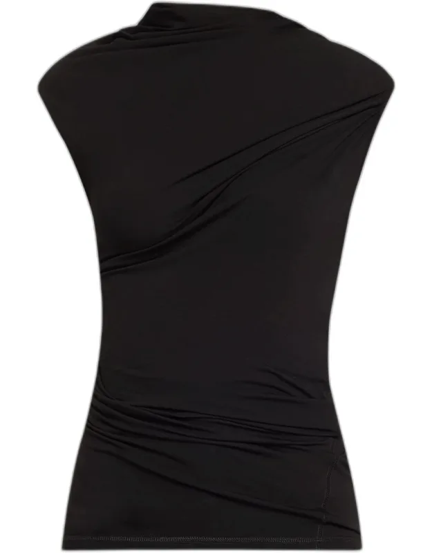 Sleeveless Jersey Wind Top