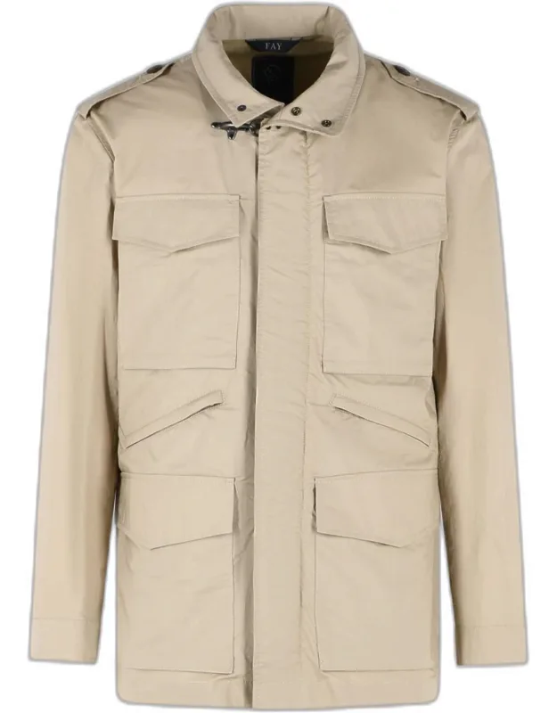 Field Cotton Poplin Jacket