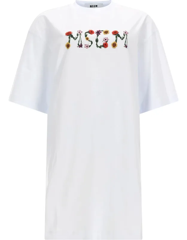 Abito T-shirt Con Logo Made In Italy