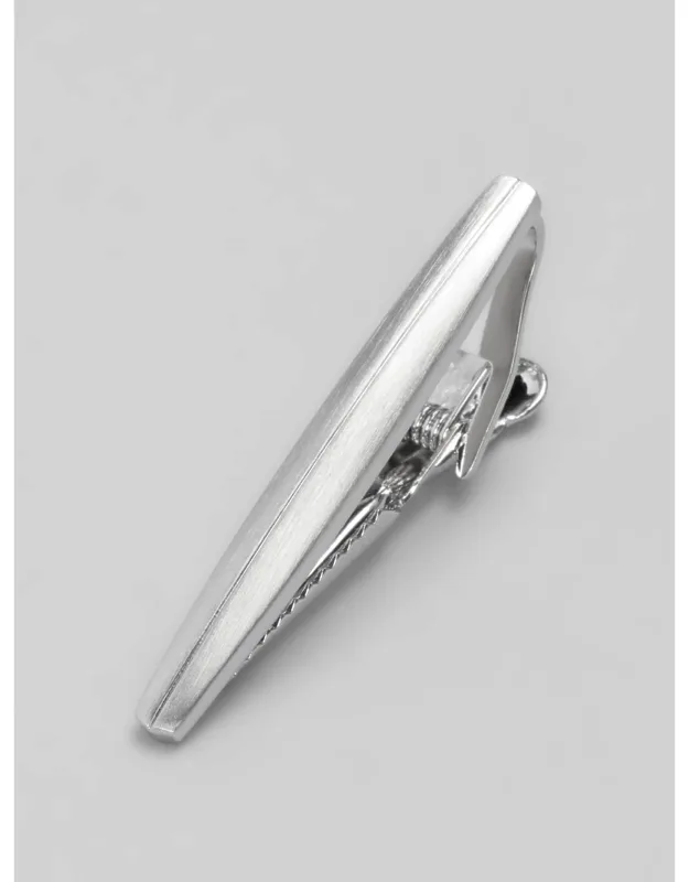 Matte And Polished Tie Clip