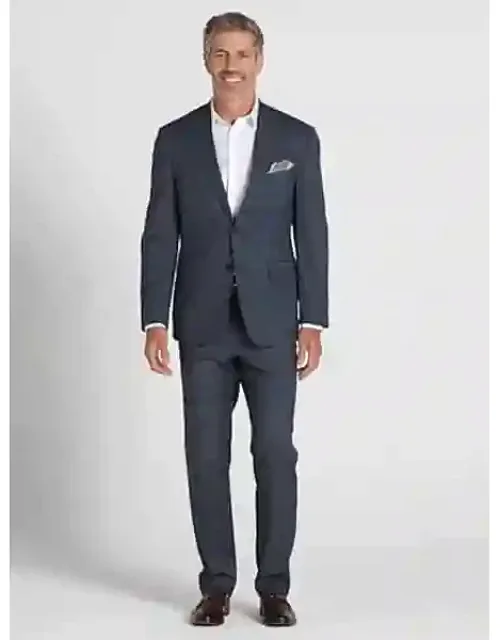 Modern Fit Plaid Suit