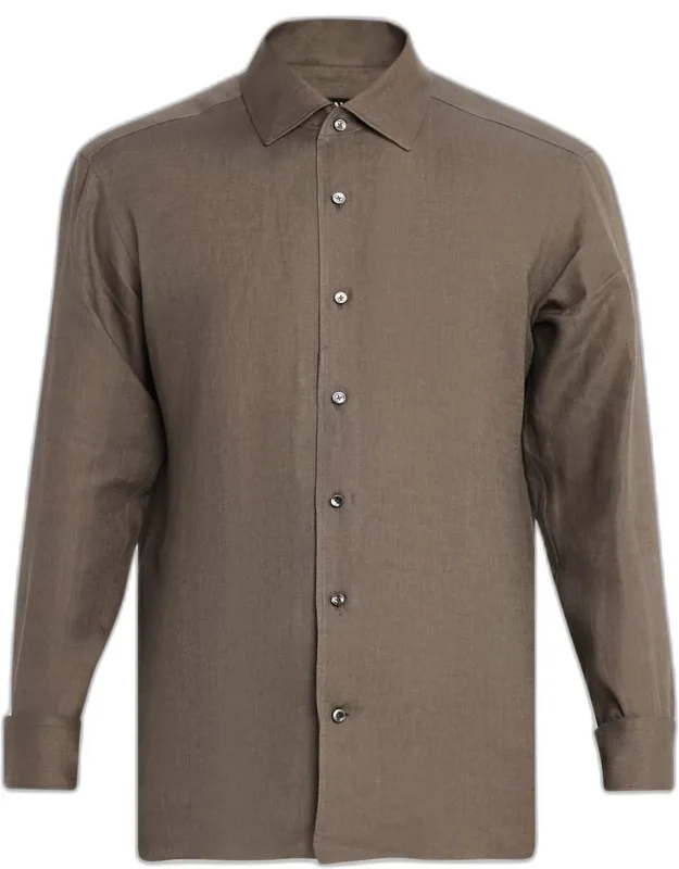 Oasi Lino Linen Sport Shirt