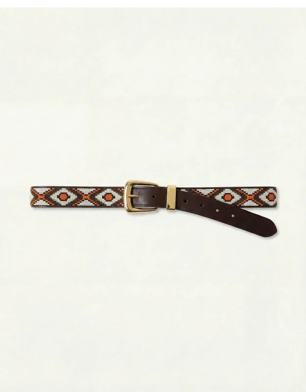 Arch Beaded Belt