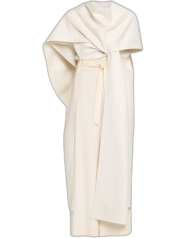 Cashmere Scarf Coat