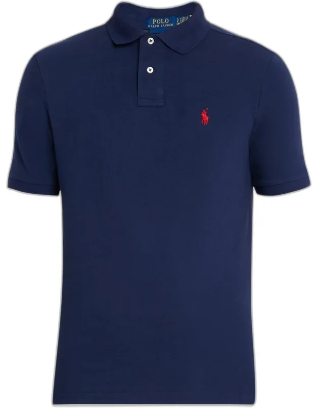 Iconic Mesh Classic-fit Polo Shirt