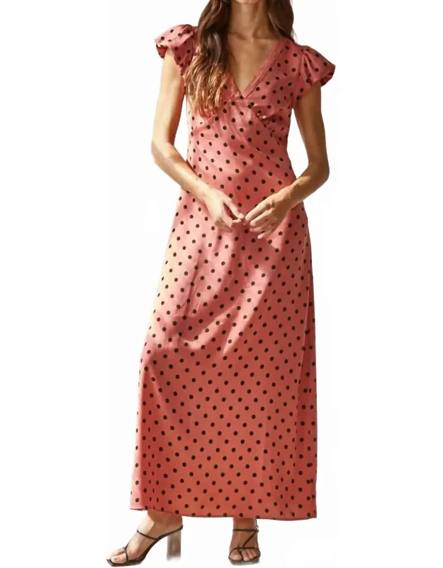 Dotted Maxi Dress
