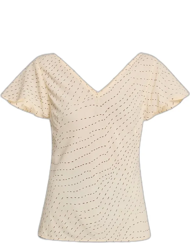Yvonne V-neck Top