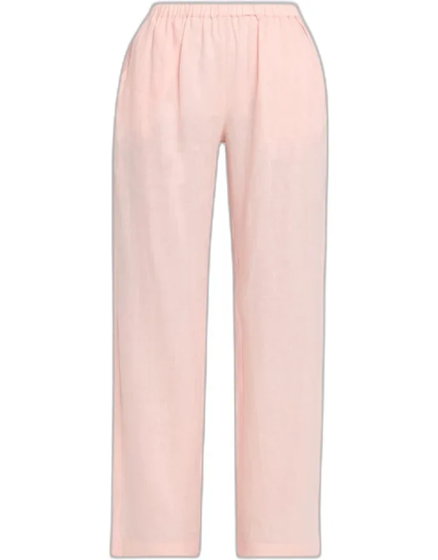 Pull-on Linen Pants