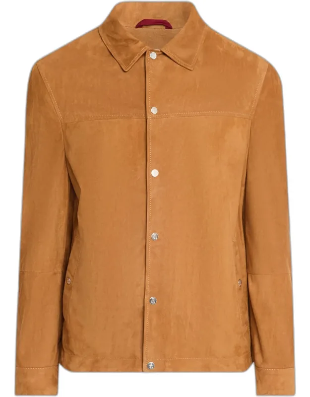 Lightweight Suede Jacket