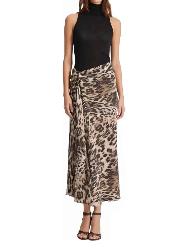 Ruched Skirt