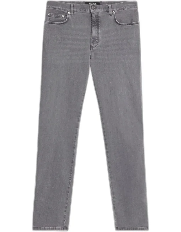 Slim-straight Leg Jeans