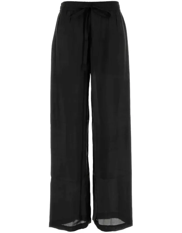 Silk Palazzo Pants