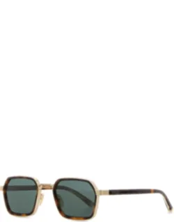 Gold Metal Sunglasses
