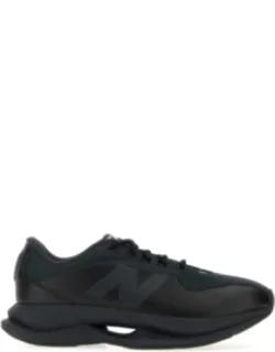 Synthetic Leather And Fabric Sneakers