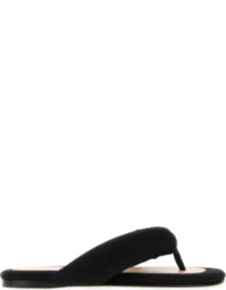 Satin Thong Slippers