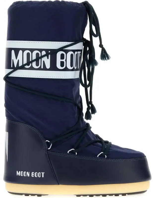 Nylon And Synthetic Leather Icon Boots