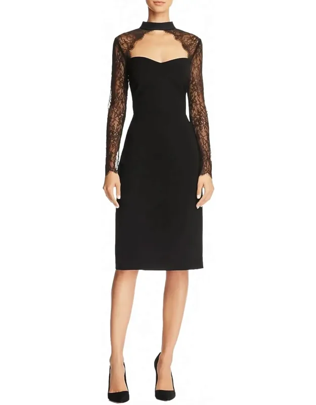 Helga Lace Cutout Dress