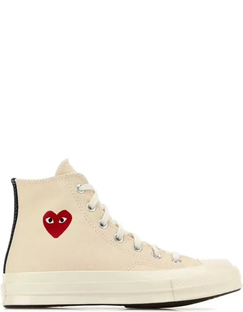 Ivory Canvas Sneakers