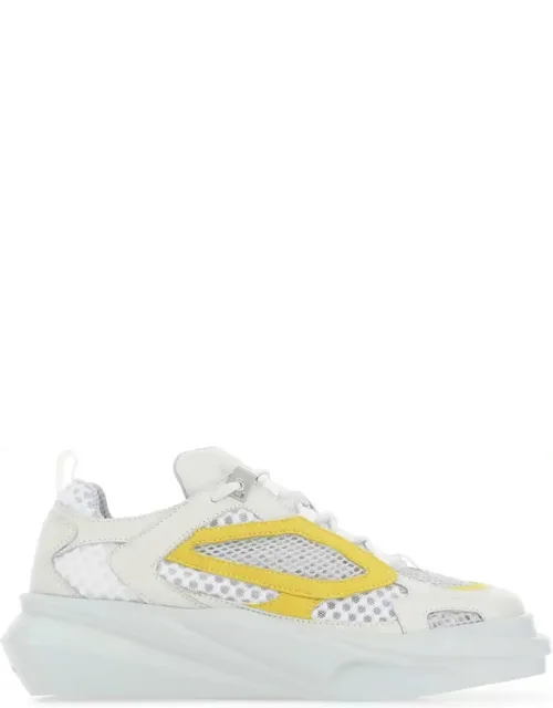 Two-tone Leather Hiking Sneakers