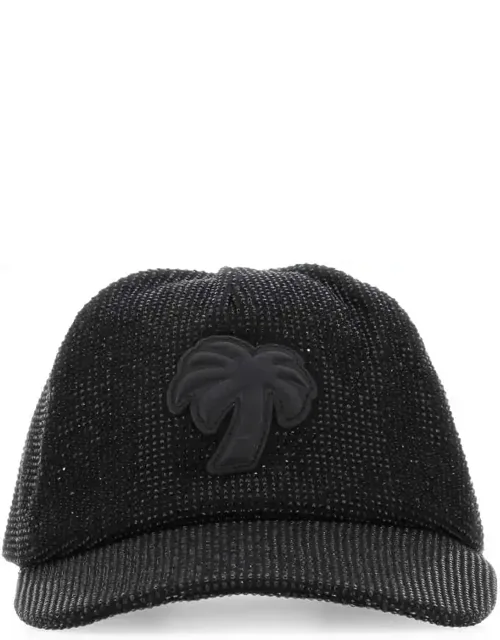 Embellished Cotton Baseball Cap