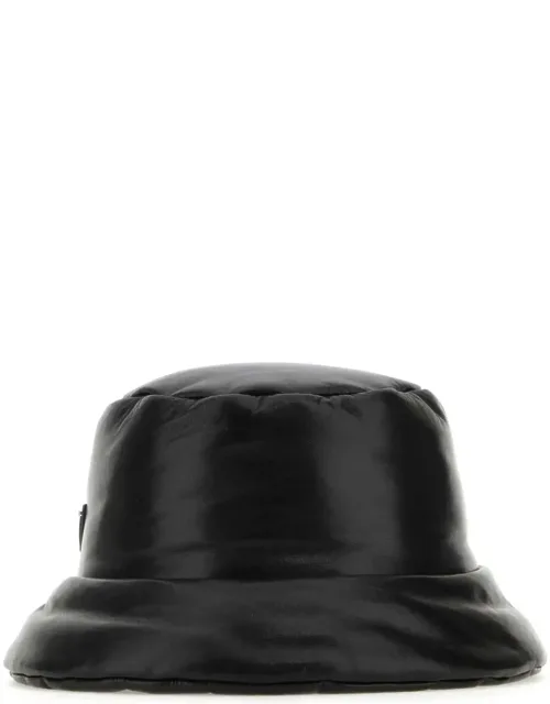 Nappa Leather Padded Hat