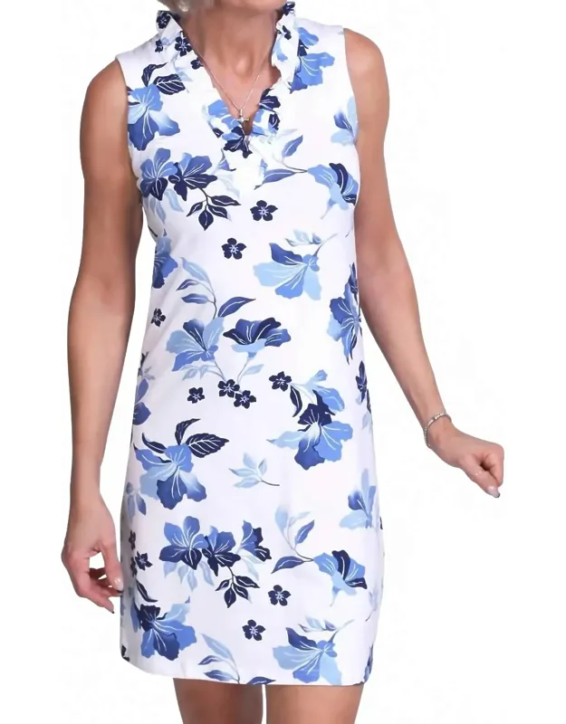 Ruffle Sheath Mini Dress