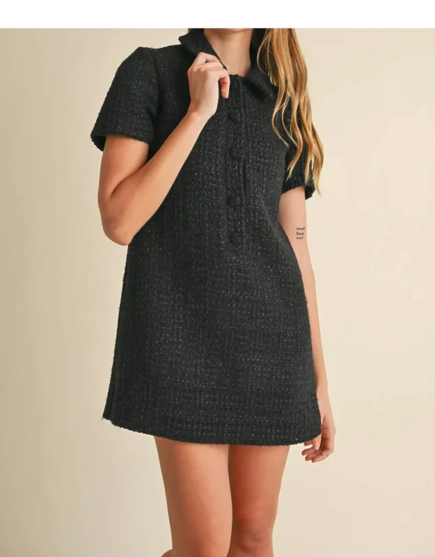 Tweed Mini Dress