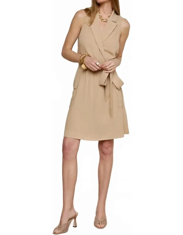 Cosima Military Mini Dress