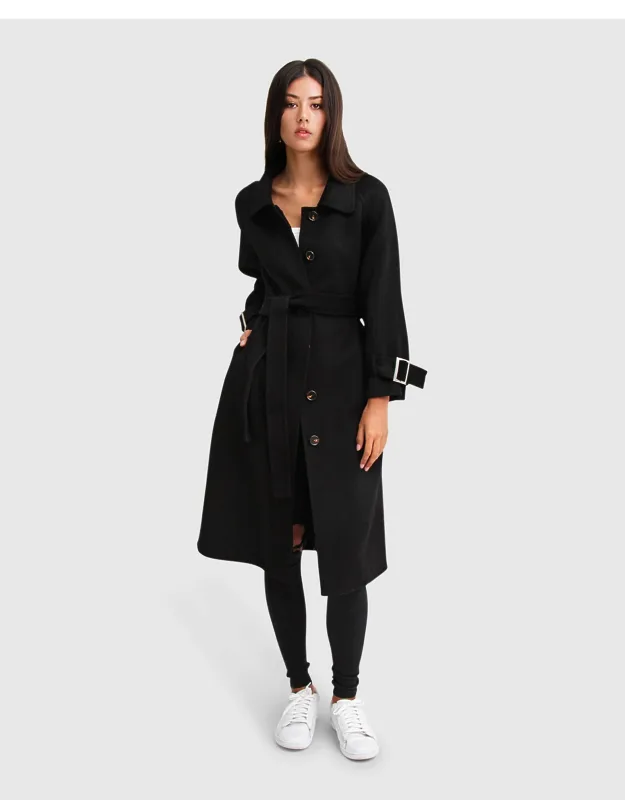 Belted Wool Coat