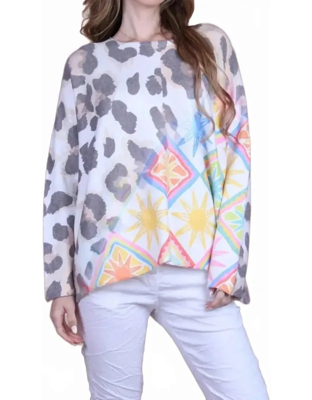 Cheetah Print Sweater