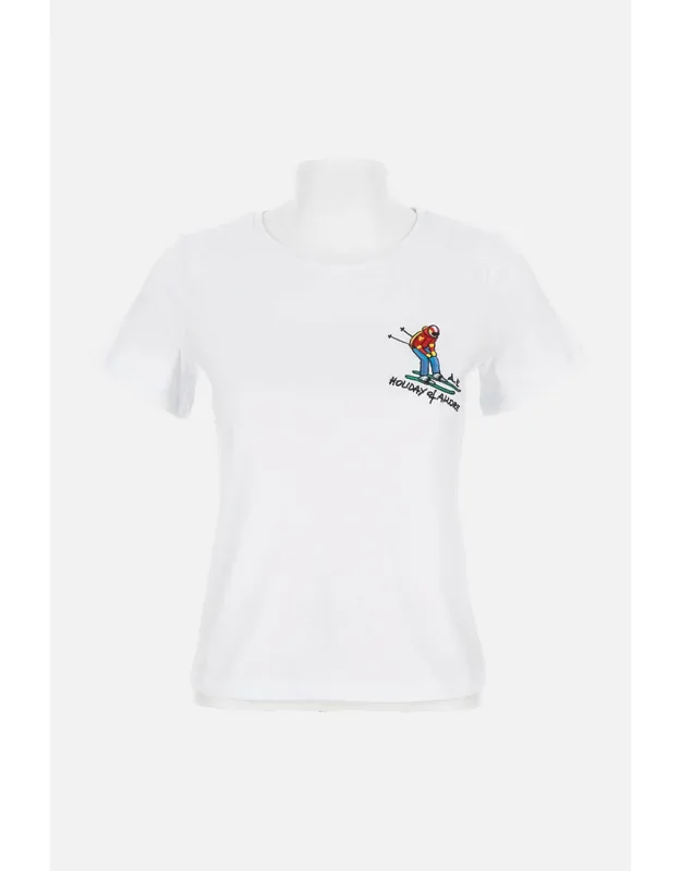 Cotton Crew-neck T-shirt
