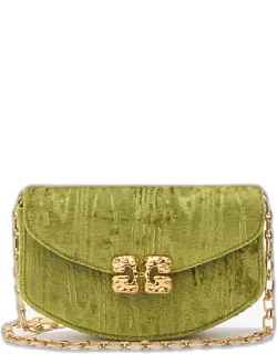Lulu Wallet On Chain In Velvet Moire