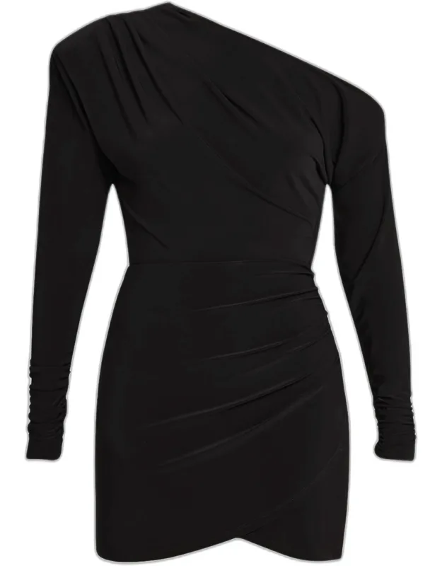 Asymmetric Mini Dress