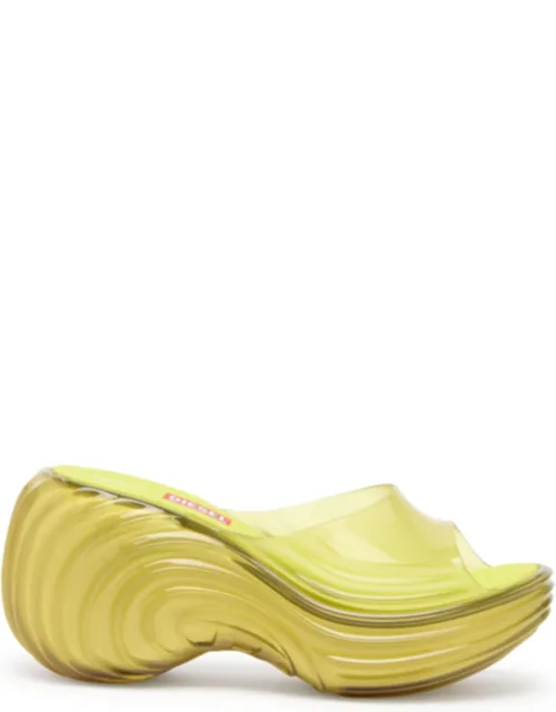 Platform Mules In Melflex - Sandals