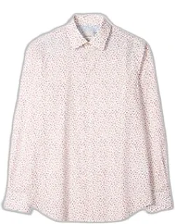 Regular-fit Ditsy Floral Print Shirt