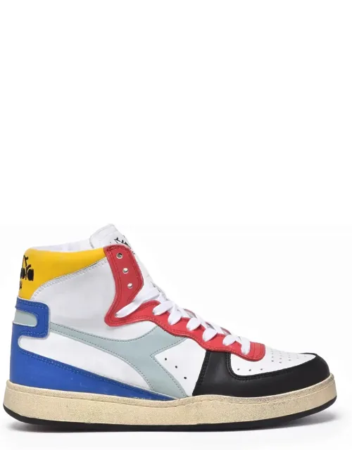 Leather Basket Sneakers
