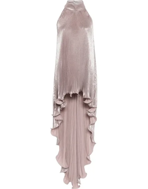 Caribbean Pleated Mini Dress