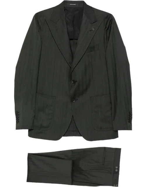 Herringbone Single-breasted Suit