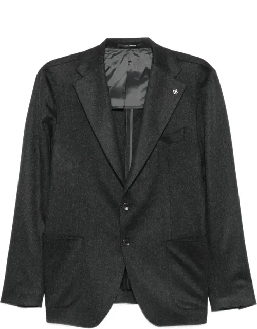 Single-breasted Notched-lapel Blazer